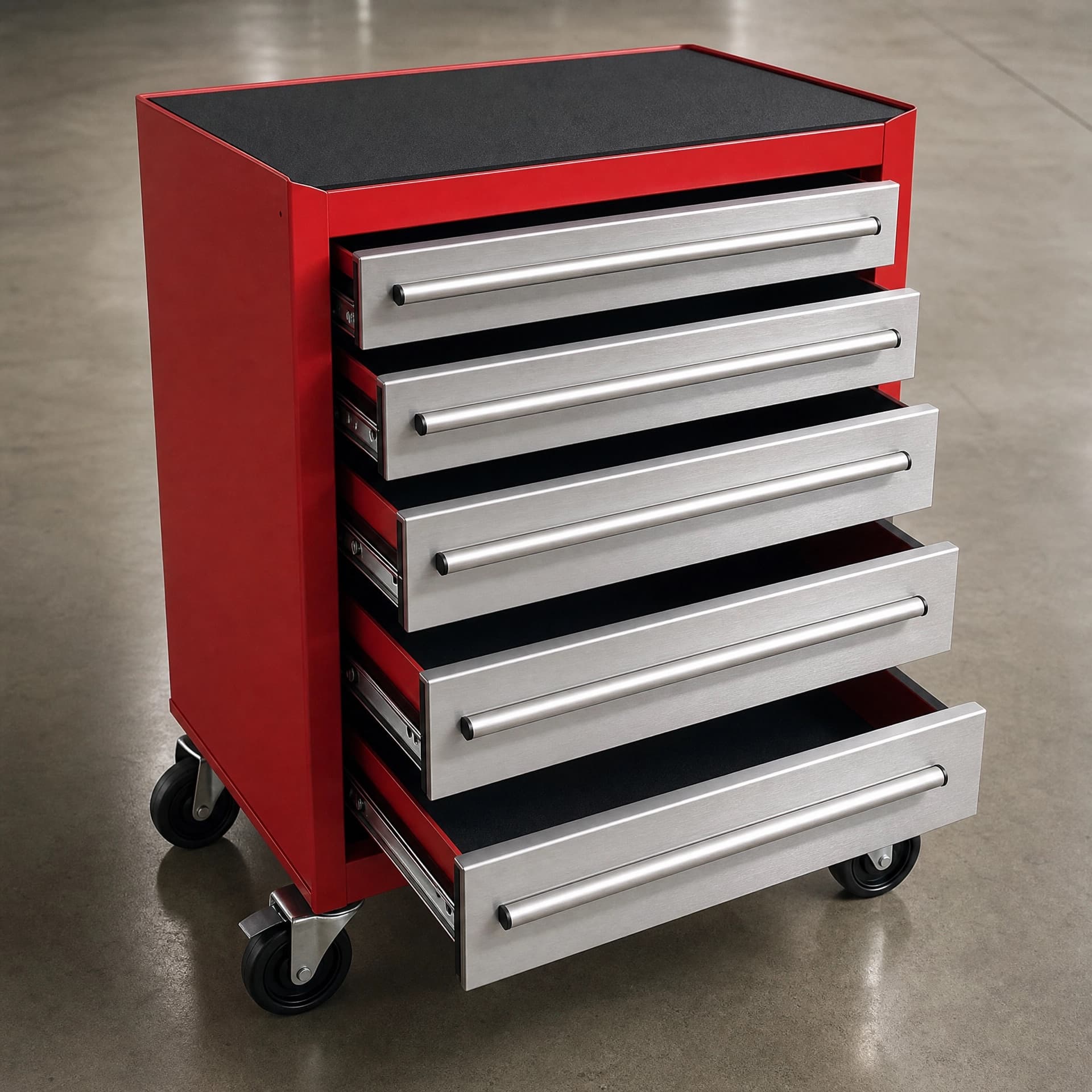 26 in. 5-Drawer Rolling Tool Cabinet
